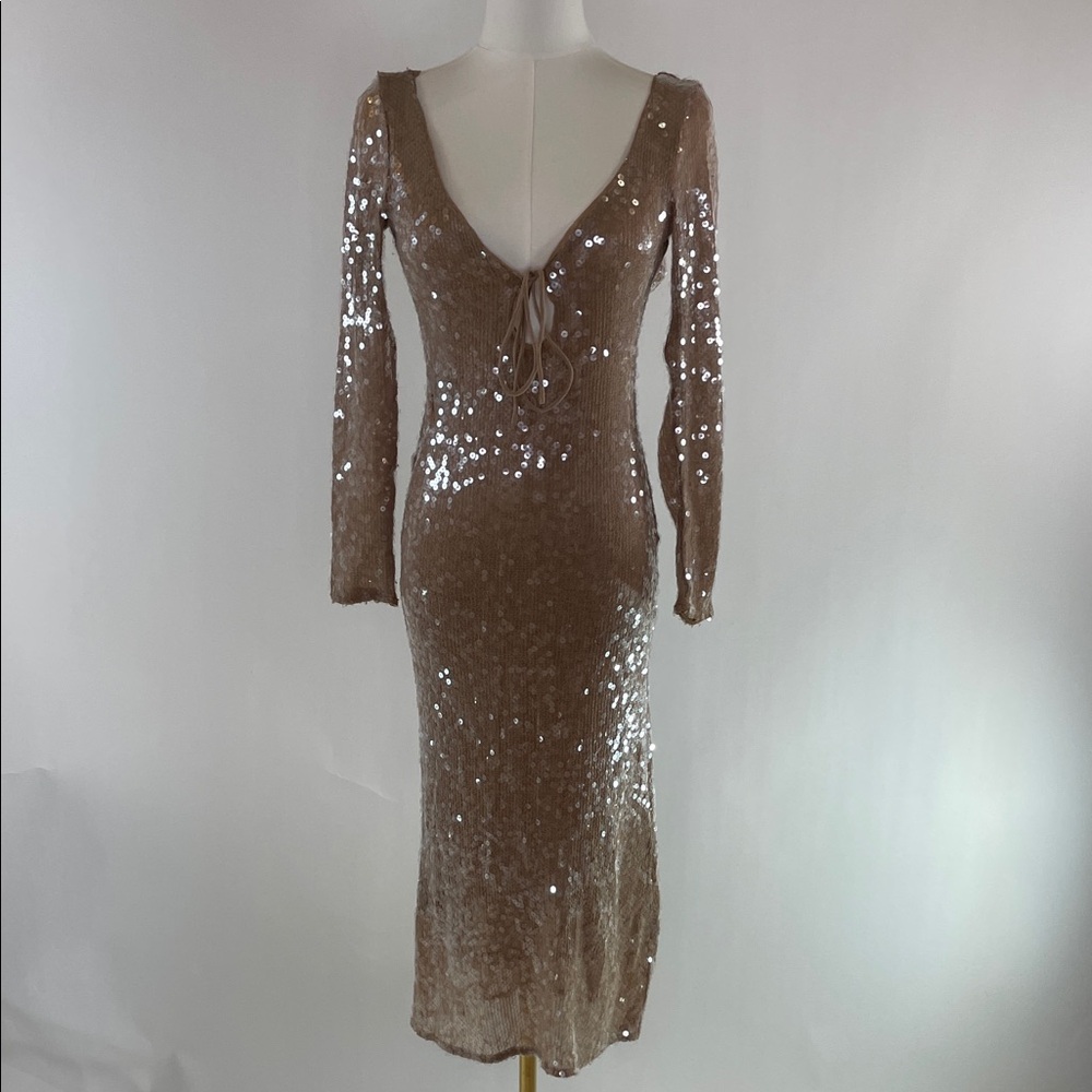 Bardot Verona Sequin Dress, M
